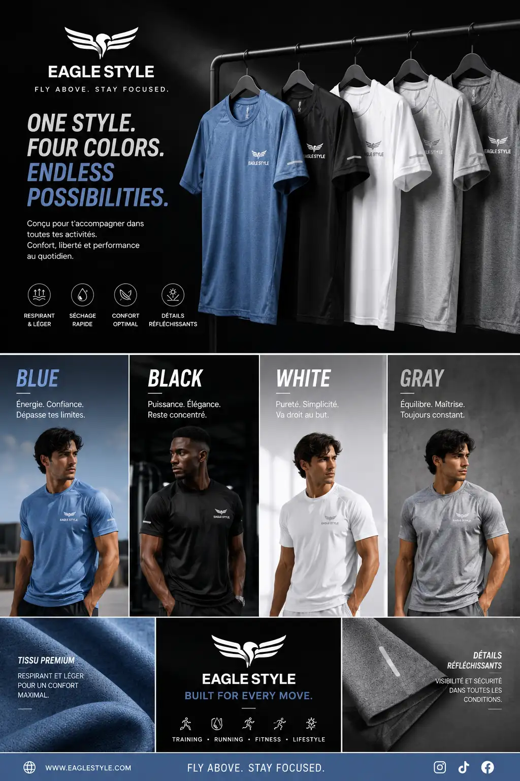 T-shirt sportif