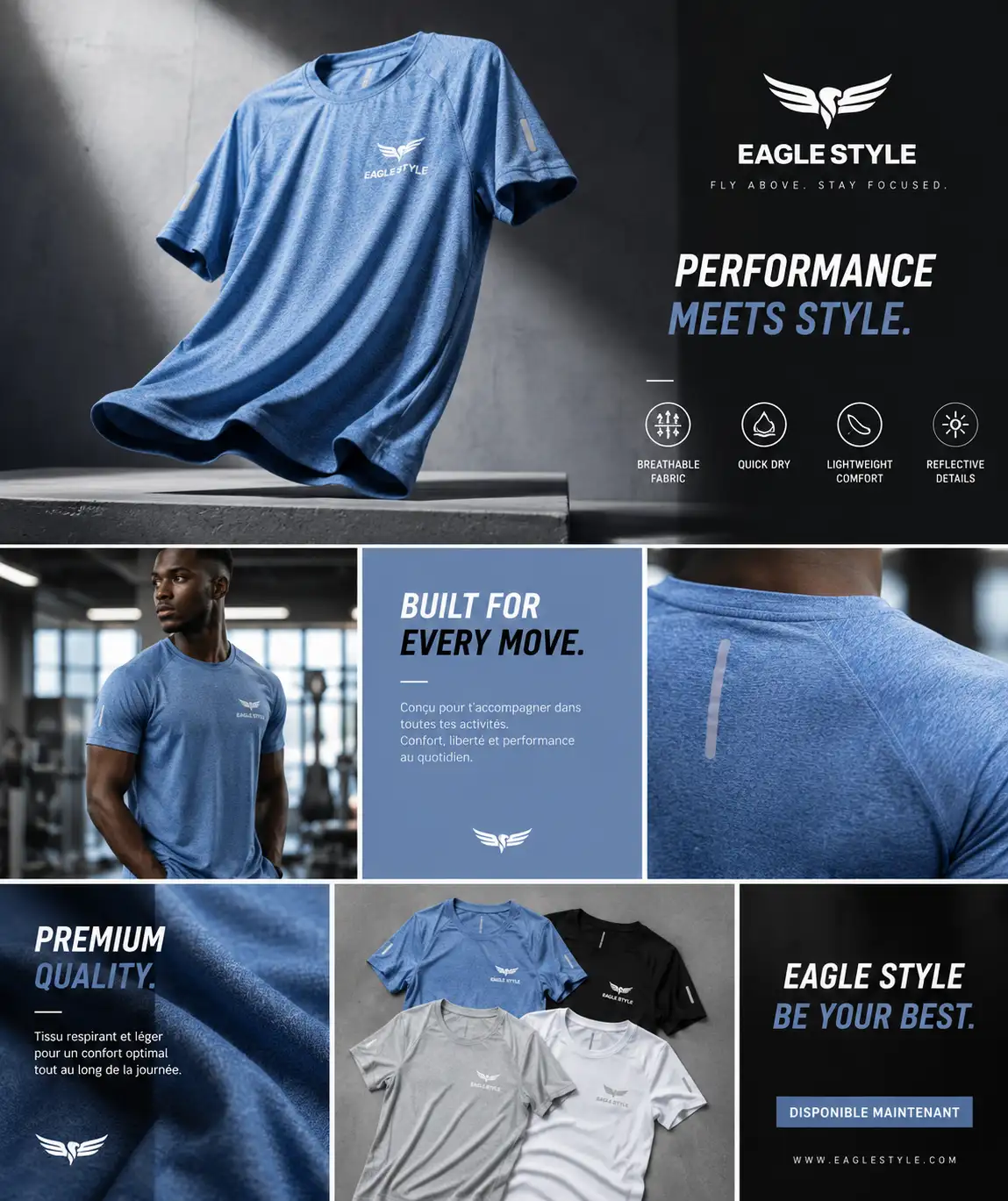T-shirt sportif