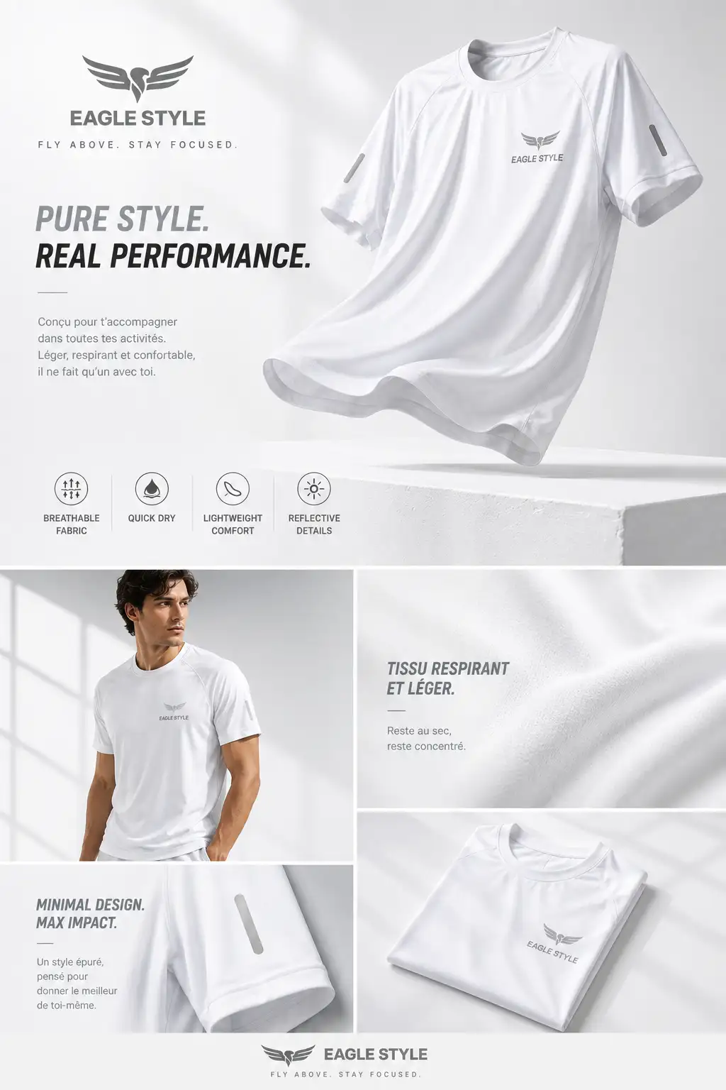 T-shirt sportif