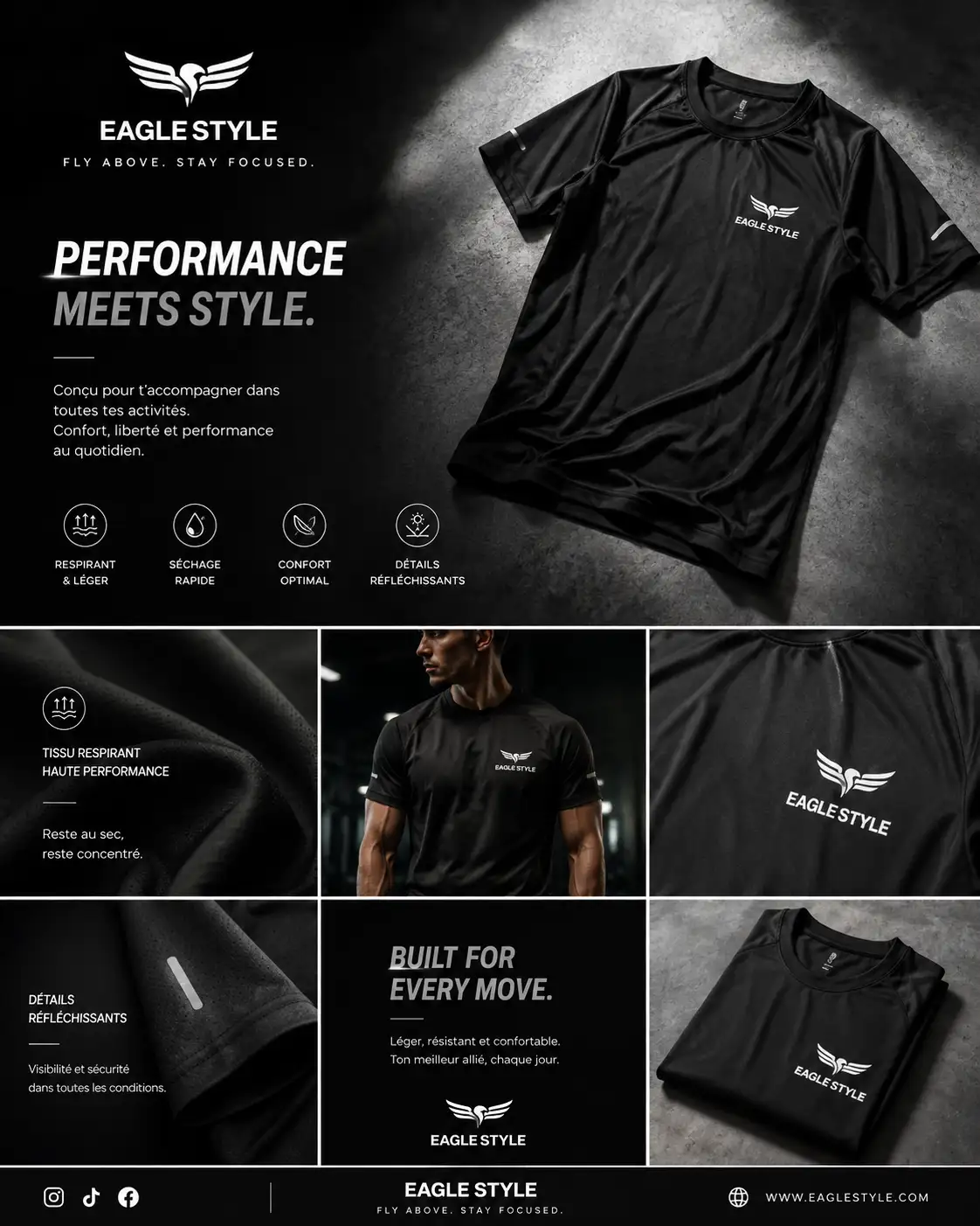 T-shirt sportif