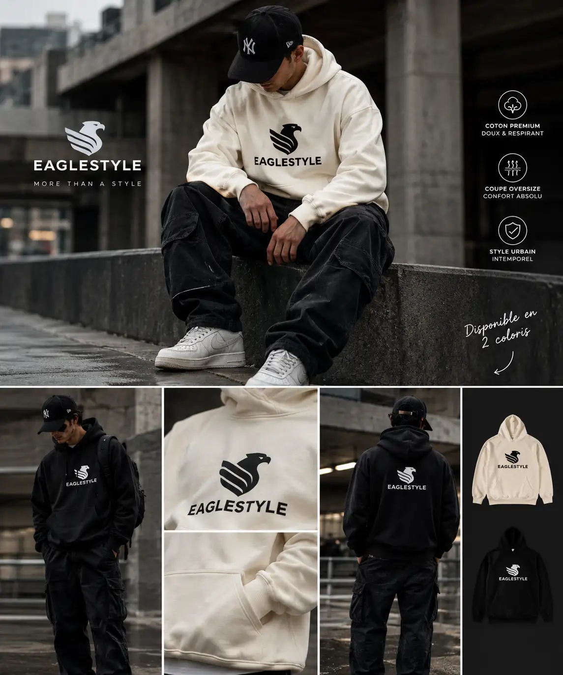 Sweat à capuche