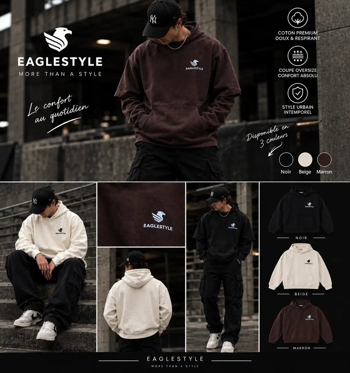 Sweat à capuche